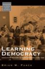 Image for Learning democracy: education reform in West Germany, 1945-1965 : v. 27