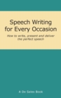 Image for Speech Writing for Every Occasion