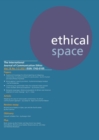 Image for Ethical Space Vol.18 Issue 1/2