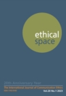 Image for Ethical Space Vol. 20 Issue 1