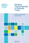 Image for Modeling Ungrammaticality in Optimality Theory