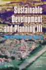 Image for Sustainable development and planning IIIVol. 2