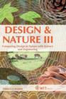 Image for Design and nature III  : comparing design in nature with science and engineering