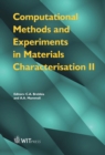 Image for Computational methods and experiments in materials characterization II : v. 51