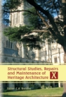 Image for Structural studies, repairs and maintenance of heritage architecture X : v. 95