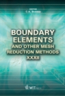 Image for Boundary elements and other mesh reduction methods XXXII