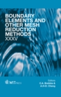 Image for Boundary elements and other mesh reduction methods XXXV