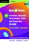 Image for Mult-e-Maths KS2 Fractions, Decimals, Percentages, Ratio and Proportion CD-ROM