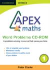 Image for Apex Maths Word Problems CD-ROM 1