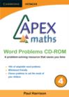 Image for Apex Maths Word Problems CD-ROM 4