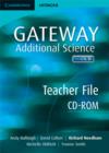 Image for Cambridge Gateway Sciences Additional Science Teacher File CD-ROM