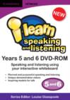 Image for i-learn: Speaking and Listening Years 5 and 6 DVD-ROM