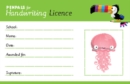 Image for Penpals for Handwriting Pen Licence Cards (pack of 200)