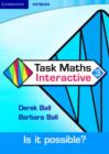 Image for Task Maths Interactive 3