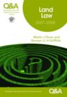 Image for Land law 2007-2008