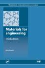Image for Materials for engineering