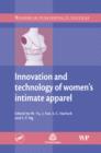 Image for Innovation and technology of women&#39;s intimate apparel