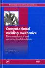 Image for Computational welding mechanics