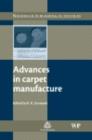 Image for Advances in carpet manufacture