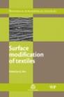 Image for Surface modification of textiles