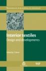 Image for Interior textiles: design and developments