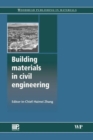 Image for Building Materials in Civil Engineering