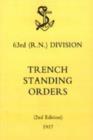 Image for 63rd (RN) Division Trench Standing Orders 1917