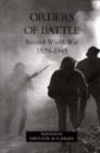 Image for Orders of Battle : Second World War 1939-45