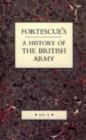 Image for Fortescue&#39;s History of the British Army : v. 10