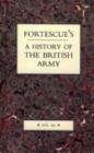 Image for Fortescue&#39;s History of the British Army : v. 12