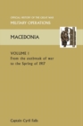 Image for MACEDONIA VOL I. From the Outbreak of War to the Spring of 1917. OFFICIAL HISTORY OF THE GREAT WAR OTHER THEATRES