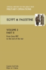 Image for Military Operations Egypt &amp; Palestine Vol II Part II Official History of the Great War Other Theatres