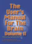 Image for The user&#39;s manual for the brain