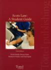 Image for Scots law  : a student guide