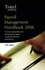 Image for Payroll Management Handbook 2005-06
