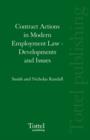 Image for Contract Actions in Modern Employment Law : Developments and Issues
