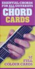 Image for Chord Cards : 52 Essential Guitar Chords