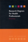 Image for Research Degrees for Health Professionals