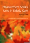 Image for Measurement Scales Used in Elderly Care
