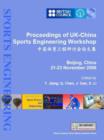 Image for Proceedings of UK-China Sports Engineering Workshop