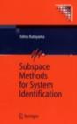 Image for Subspace methods for system identification