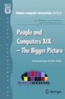 Image for People and computers XIX  : the bigger picture