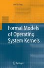 Image for Formal models of operating systems kernels