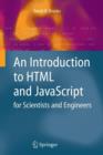 Image for An Introduction to HTML and JavaScript
