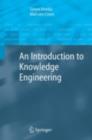 Image for An introduction to knowledge engineering