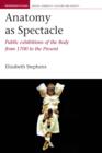 Image for Anatomy as Spectacle : Public Exhibitions of the Body from 1700 to the Present