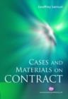 Image for Cases &amp; materials on contract