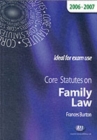 Image for Core statutes on family law 2005-06