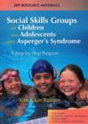 Image for Social skills groups for children and adolescents with Asperger&#39;s syndrome: a step-by-step program
