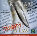 Image for Tragedy at law